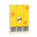 Шкаф детский секционный для раздевалки "Пчёлка" 
